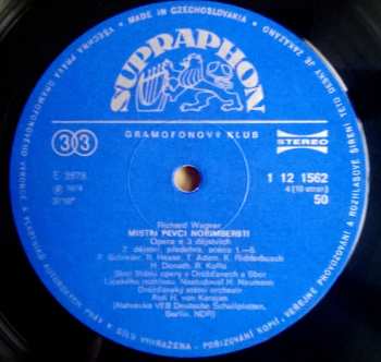 5LP/Doos Herbert von Karajan: Mistři Pěvci Norimberští (Die Meistersinger von Nürnberg)