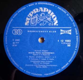 5LP/Doos Herbert von Karajan: Mistři Pěvci Norimberští (Die Meistersinger von Nürnberg)