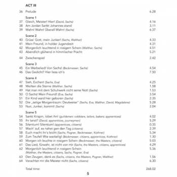 4CD/Doos Richard Wagner: Die Meistersinger Von Nürnberg