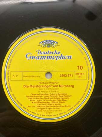 5LP/Doos Richard Wagner: Die Meistersinger Von Nürnberg