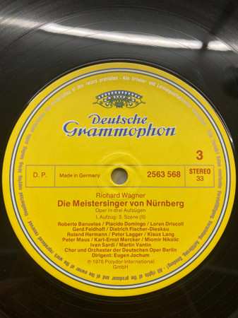 5LP/Doos Richard Wagner: Die Meistersinger Von Nürnberg