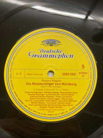 5LP/Doos Richard Wagner: Die Meistersinger Von Nürnberg