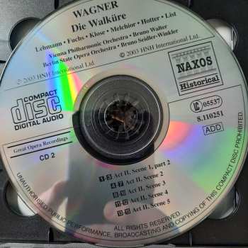 2CD Bruno Walter: Die Walküre · Acts I And II