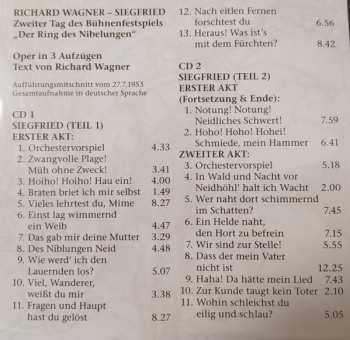 4CD Richard Wagner: Siegfried