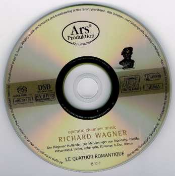 SACD Richard Wagner: Operatic Chamber Music