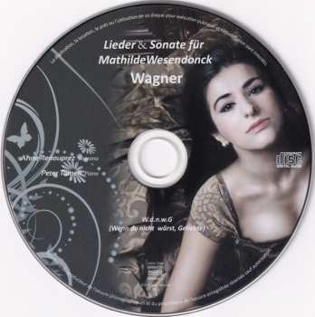 CD Richard Wagner: Lieder & Sonate Für Mathilde Wesendonck