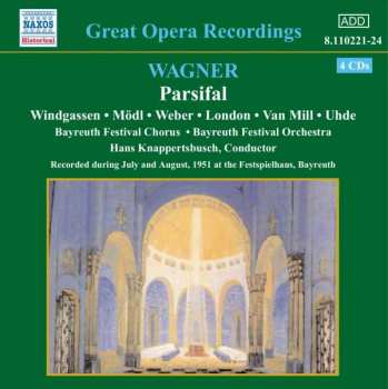 4CD Richard Wagner: Parsifal