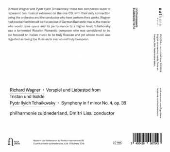 CD Pyotr Ilyich Tchaikovsky: Vorspiel Und Liebestod; Symphony In F Minor No. 4