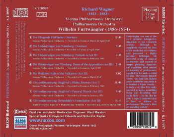 CD Wiener Philharmoniker: Wagner: Overtures. Commercial Recordings 1940-50, Vol. 4