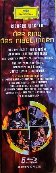 Doos/5Blu-ray Richard Wagner: Der Ring Des Nibelungen And "Wagner's Dream" - The Making Of The Ring