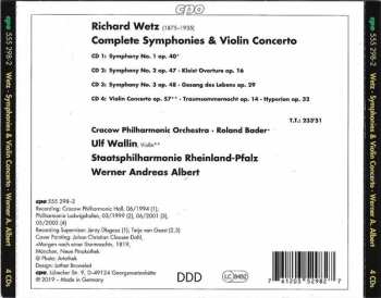 4CD/Doos Staatsphilharmonie Rheinland-Pfalz: Complete Symphonies & Violin Concerto
