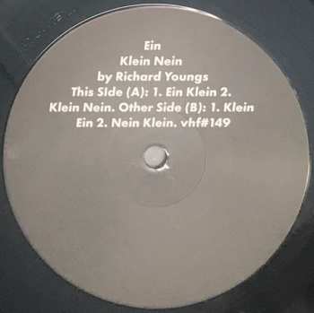 LP Richard Youngs: Ein Klein Nein