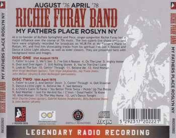 2CD The Richie Furay Band: My Father's Place Roslyn NY