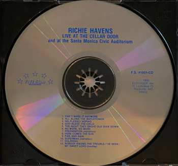 CD Richie Havens: Live At The Cellar Door And The Santa Monica Civic Auditorium