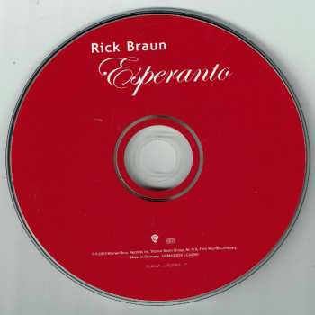CD Rick Braun: Esperanto
