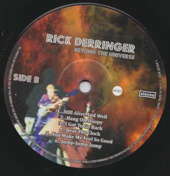 LP Rick Derringer: Beyond The Universe