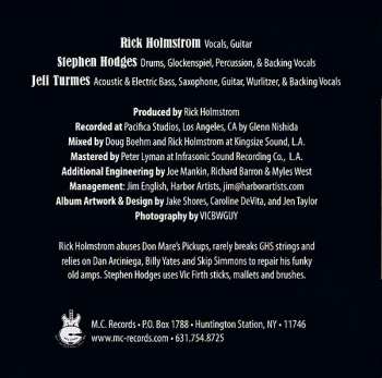 CD Rick Holmstrom: Late In The Night