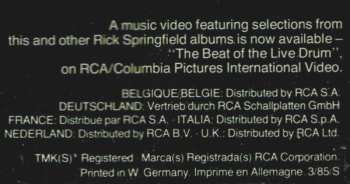 LP Rick Springfield: Tao