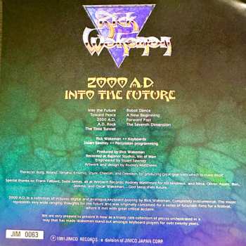 CD Rick Wakeman: 2000 A.D. Into The Future