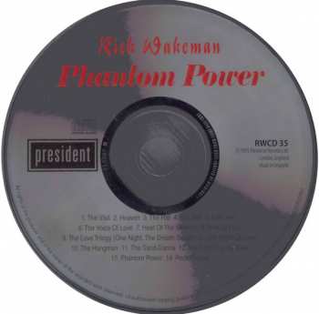 CD Rick Wakeman: Phantom Power