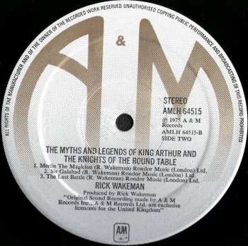 LP Rick Wakeman: The Myths And Legends Of King Arthur And The Knights Of The Round Table