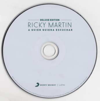 CD Ricky Martin: A Quien Quiera Escuchar DLX