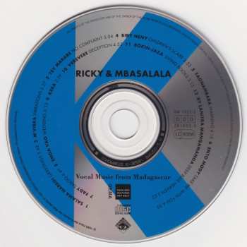 CD Olombelo Ricky: Vocal Music From Madagascar