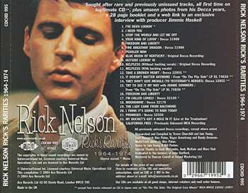 CD Ricky Nelson: Rick's Rarities 1964-1974