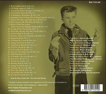 CD Ricky Nelson: The Ballads Of Ricky Nelson DIGI