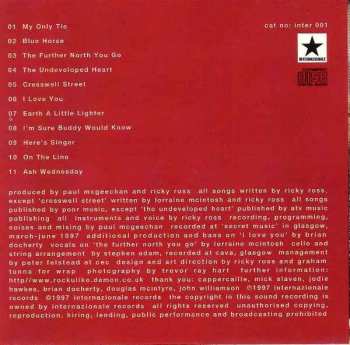 CD Ricky Ross: New Recording