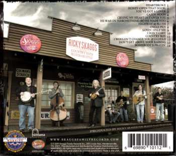 CD Ricky Skaggs: Country Hits Bluegrass Style