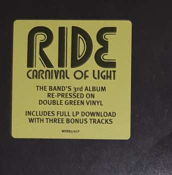 2LP Ride: Carnival Of Light LTD | CLR