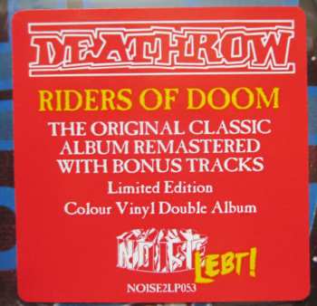2LP Deathrow: Riders Of Doom LTD | CLR