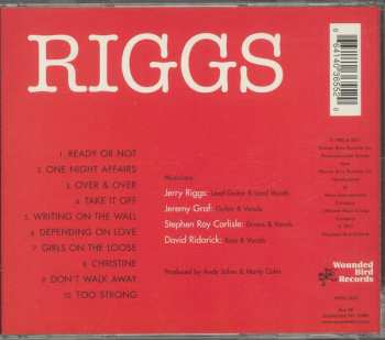 CD Riggs: Riggs