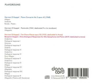 CD Bo Holten: Playground 