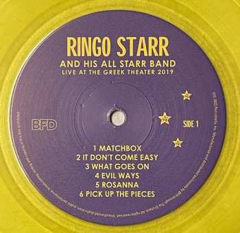 2LP Ringo Starr And His All-Starr Band: Live At The Greek Theater 2019 CLR | LTD