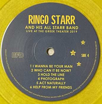 2LP Ringo Starr And His All-Starr Band: Live At The Greek Theater 2019 CLR | LTD