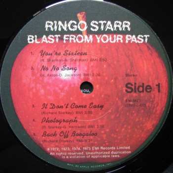LP Ringo Starr: Blast From Your Past