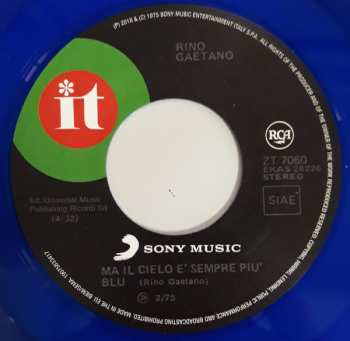 SP Rino Gaetano: Ma Il Cielo È Sempre Più Blu CLR