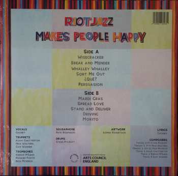 LP Riot Jazz Brass Band: Riot Jazz Makes People Happy LTD