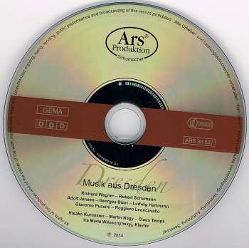 CD Martin Nagy: Lieder Und Arien Aus Dresden
