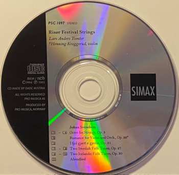 CD Henning Kraggerud: Johan Svendsen: Music For Strings