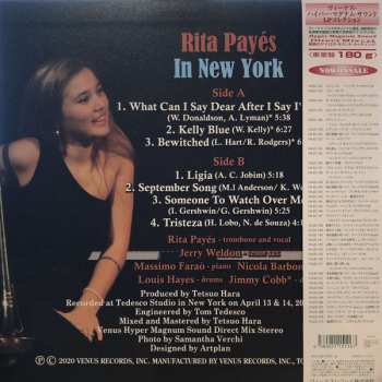 LP Rita Payés: In New York LTD