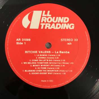 LP Ritchie Valens: La Bamba