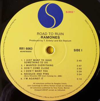 LP Ramones: Road To Ruin