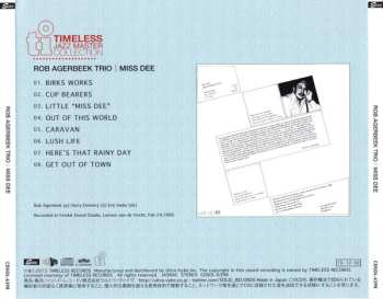 CD Rob Agerbeek: Miss Dee