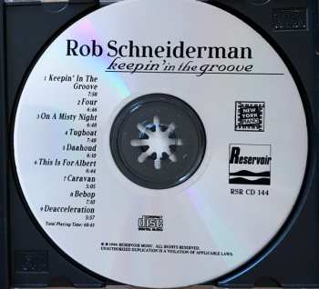 CD Rufus Reid: Keepin' In The Groove