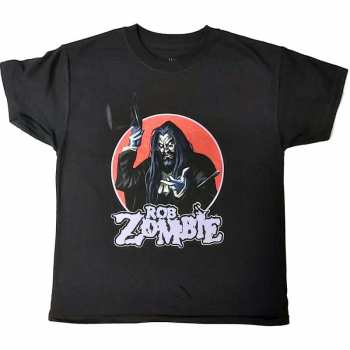 Merch Rob Zombie: Kinder T-shirt Magician