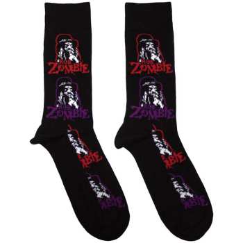Merch Rob Zombie: Enkelsokken Multicolour Repeats