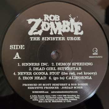 LP Rob Zombie: The Sinister Urge